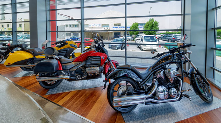 Honda Motor Cycles an Power Product Showroom 360 Virtual Reality Tour