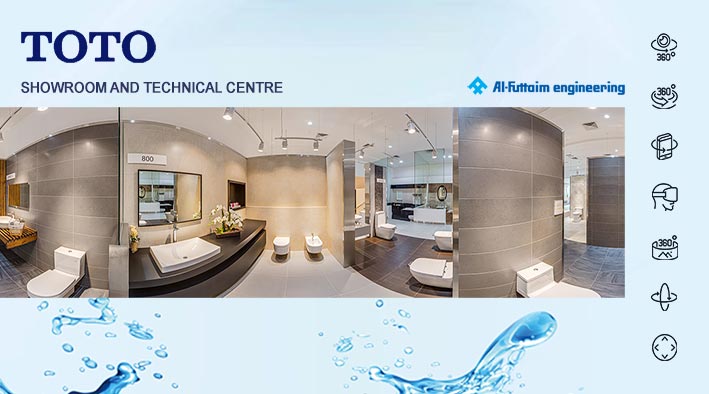 Al Futtaim Engineering - TOTO Showroom and Technical Center VR - Dubai - 360 Virtual Tour