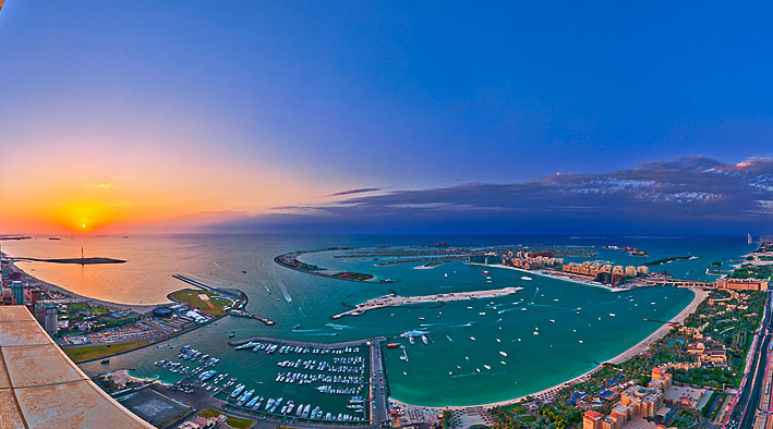 Elite Residence Tower - Dubai Marina - Luxurious residential tower. Penthouse apartment virtual tour